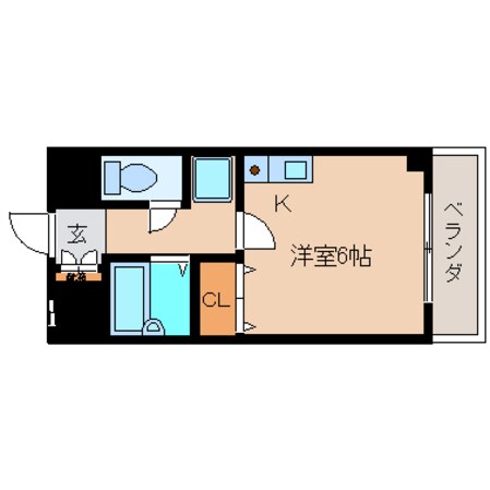 大和高田駅 徒歩7分 1階の物件間取画像